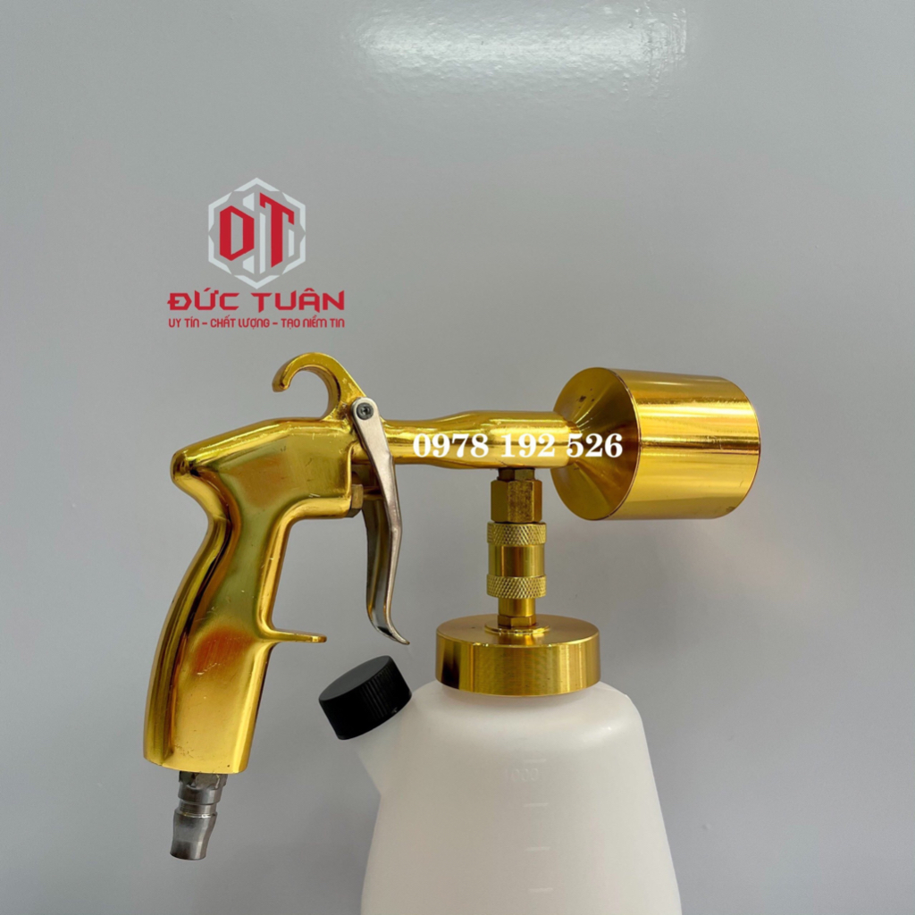 Bình Tạo Bọt Tuyết 1000 Lít  Cao Cấp  , Rửa Ô Tô , Xe Máy - Dùng Máy Nén Khí