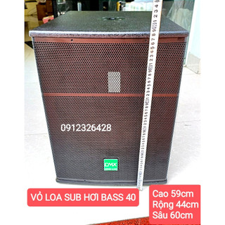 VỎ LOA SUB ĐIỆN 40, VỎ LOA SUB BASS 40, LOA SUB BASS 40 - GIÁ 1 CHIẾC