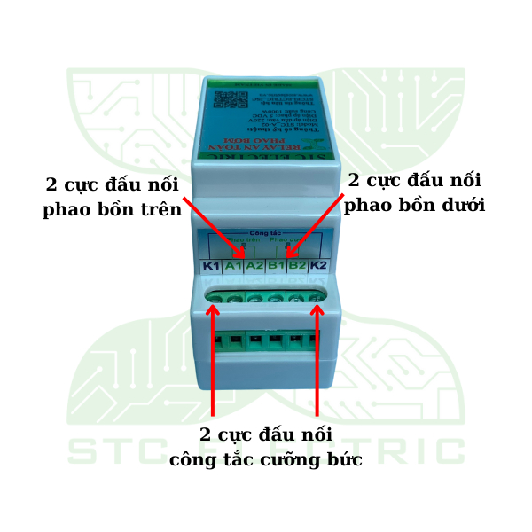 Rơ le an toàn phao điện bồn inox CHÍNH HÃNG STC ELECTRIC