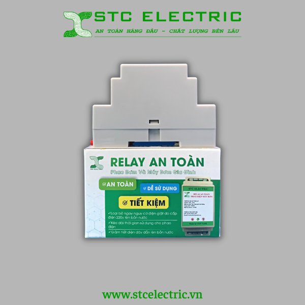 Rơ le an toàn phao điện bồn inox CHÍNH HÃNG STC ELECTRIC