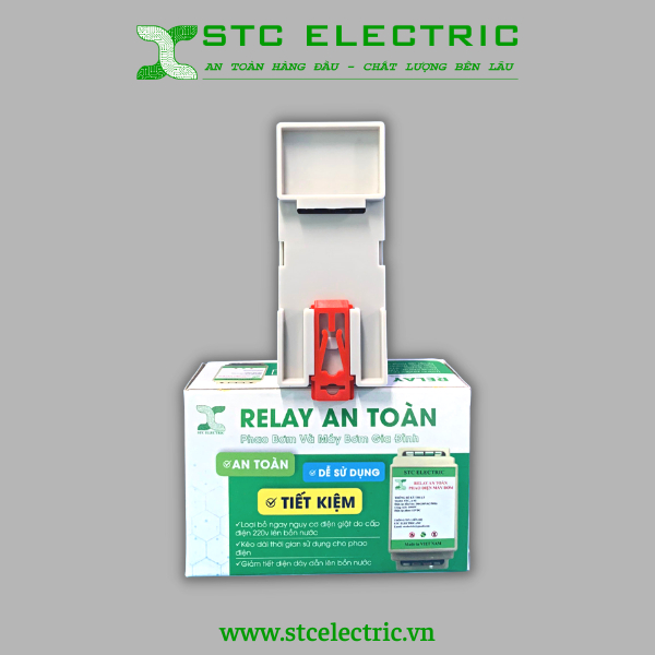 Rơ le an toàn phao điện bồn inox CHÍNH HÃNG STC ELECTRIC