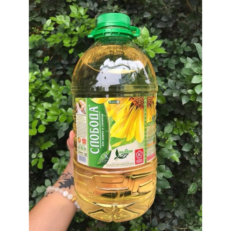 Dầu hướng dương Organic Sloboda 5L