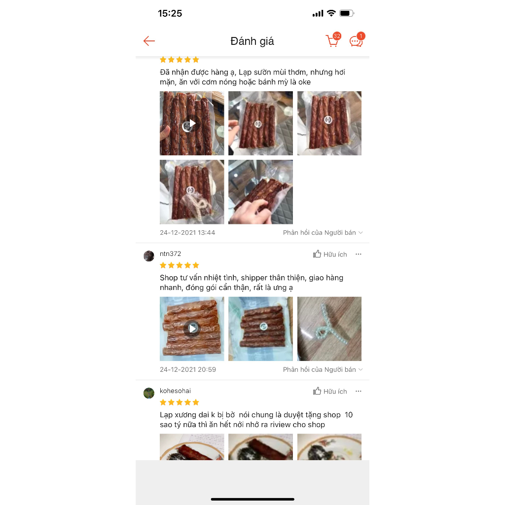 Lạp sườn hun khói Tây Bắc - 500gram