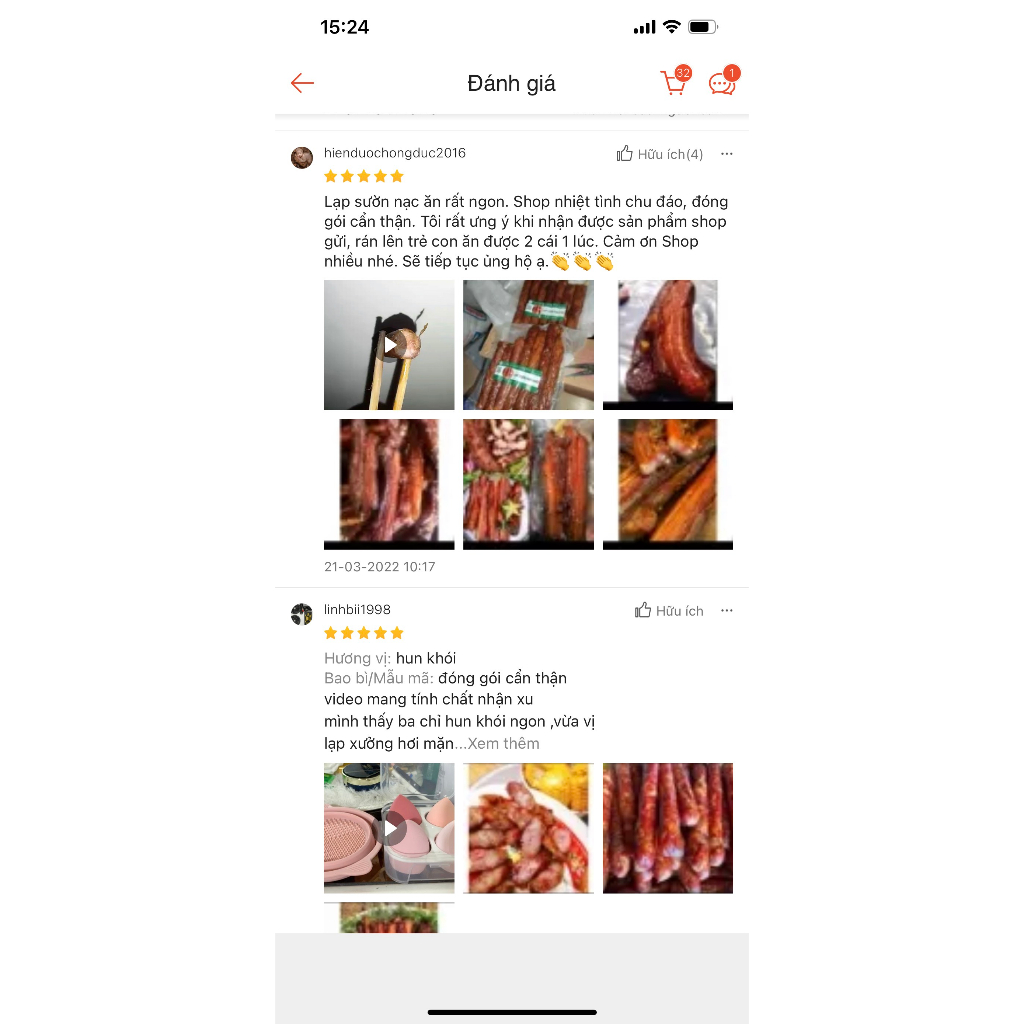 Lạp sườn hun khói Tây Bắc - 500gram