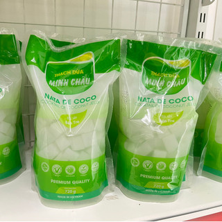 Thạch dừa cao cấp túi ăn liền Minh Châu 360g - 720g - 900g