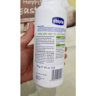 Phấn rôm tinh bột gạo 150gr Chicco