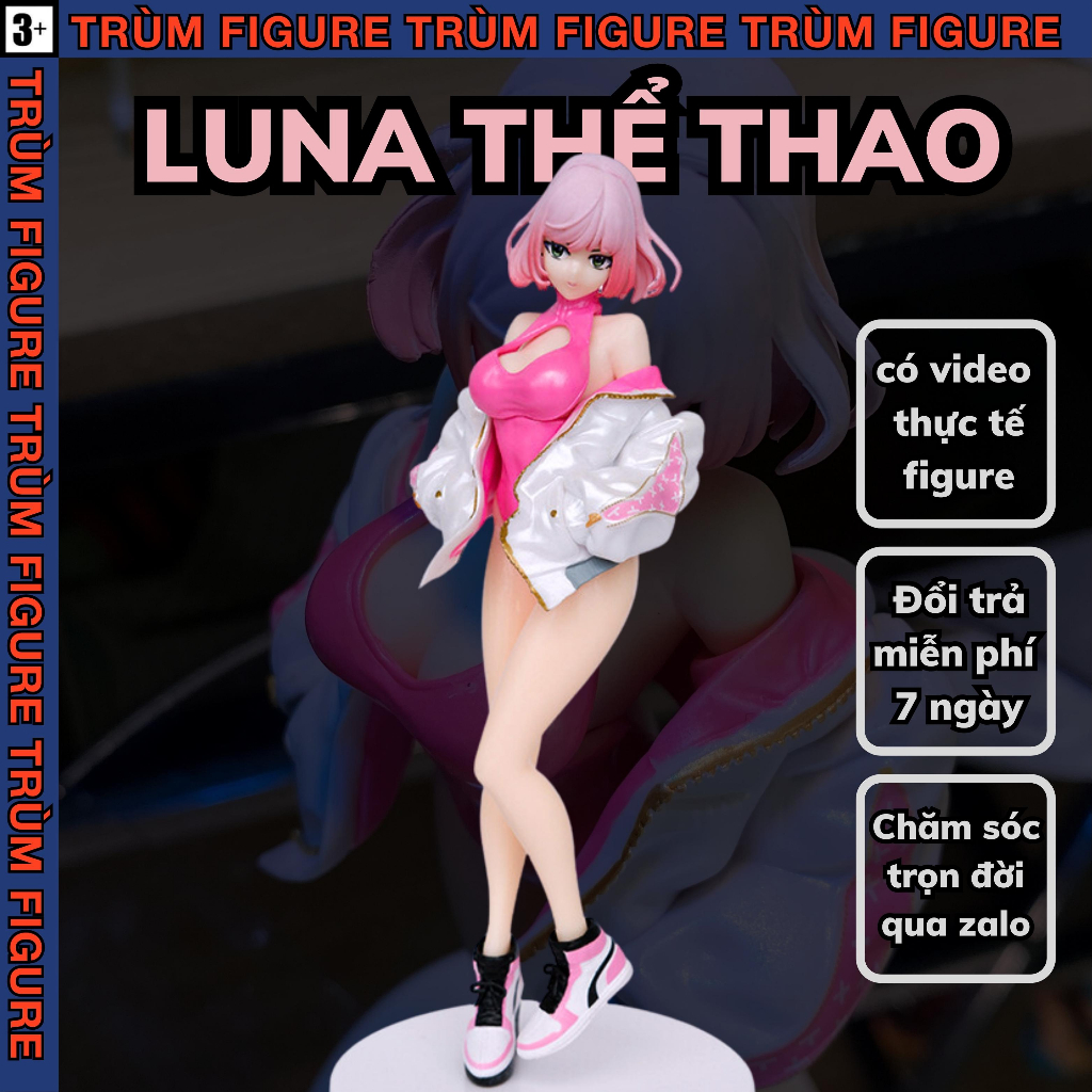 Mô Hình, Figure Luna Thể Thao, Bộ Sưu Tập Đốt Cháy Mùa Hè - Full Box Trùm Figure