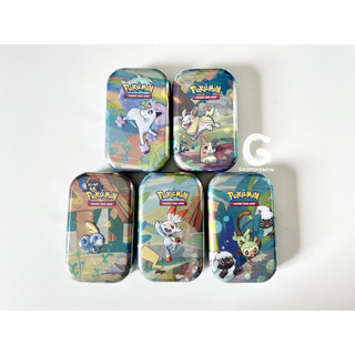 Hộp thiếc 2 gói thẻ bài Pokémon TCG: Mini Tin kèm coin