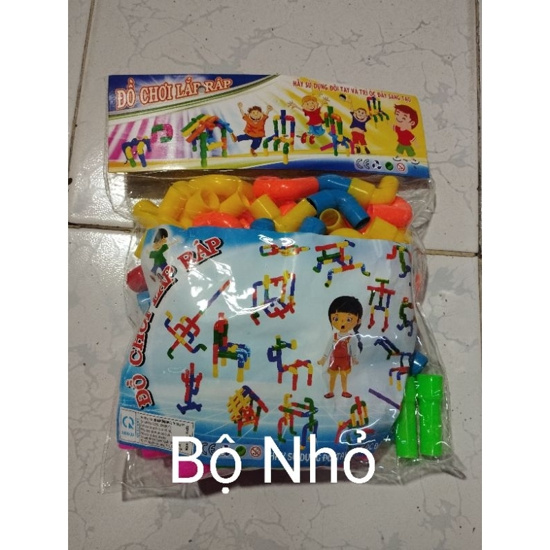 Túi Đồ Chơi Rắp Mô Hình Ống Nước