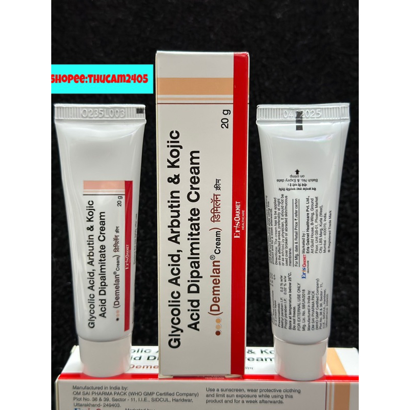 Kem Demelan cream dưỡng trắng sáng da, giảm mờ thâm nám