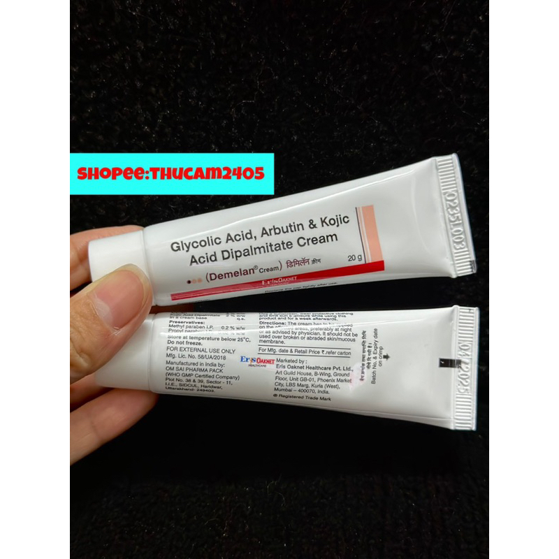 Kem Demelan cream dưỡng trắng sáng da, giảm mờ thâm nám