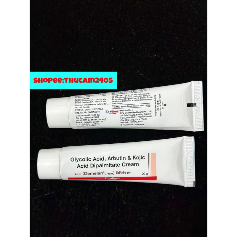 Kem Demelan cream dưỡng trắng sáng da, giảm mờ thâm nám