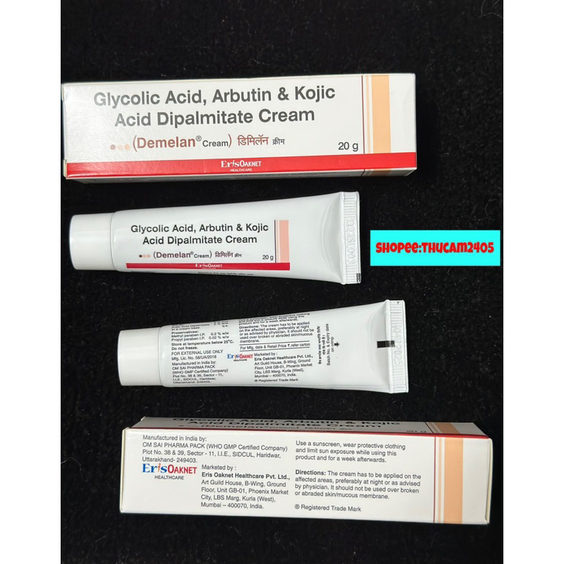 Kem Demelan cream dưỡng trắng sáng da, giảm mờ thâm nám