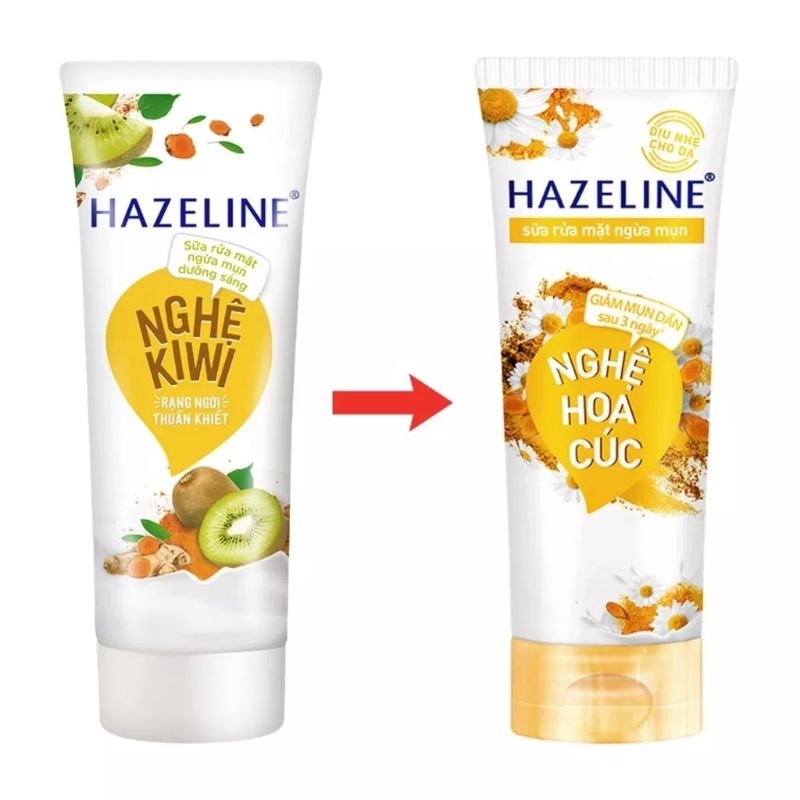 Sữa rửa mặt hazeline 100g