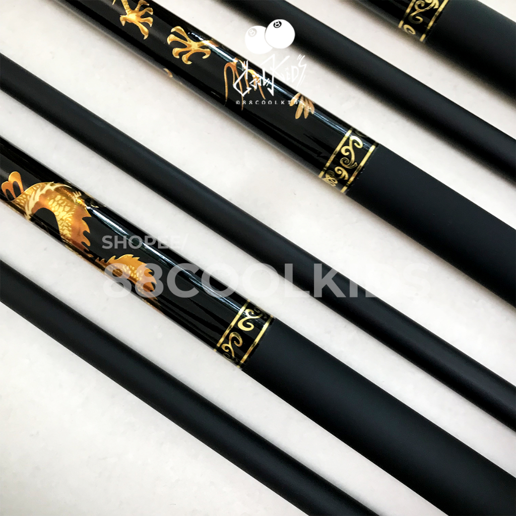 Cơ Bida Lỗ Phủ Carbon Cá Nhân New 2023 - Gậy Bi A Lỗ Cacbon CLB 550g Đầu Tẩy 13mm