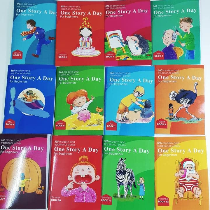Sách - One Story a Day level 1 - bộ 12 cuốn