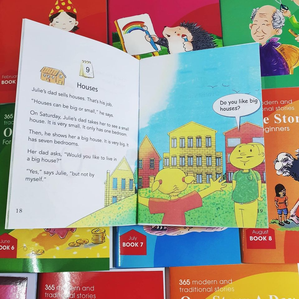 Sách - One Story a Day level 1 - bộ 12 cuốn