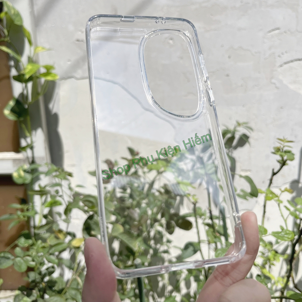 Ốp lưng Huawei P60 Art viền dẻo lưng giả kính