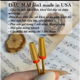 Đầu mài 5in1 vàng