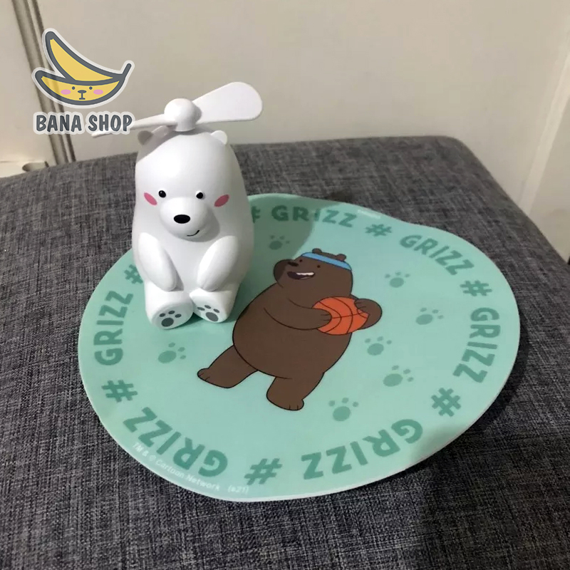Miếng lót, bàn di chuột anh em gấu bare bear Chúng tôi đơn giản là gấu