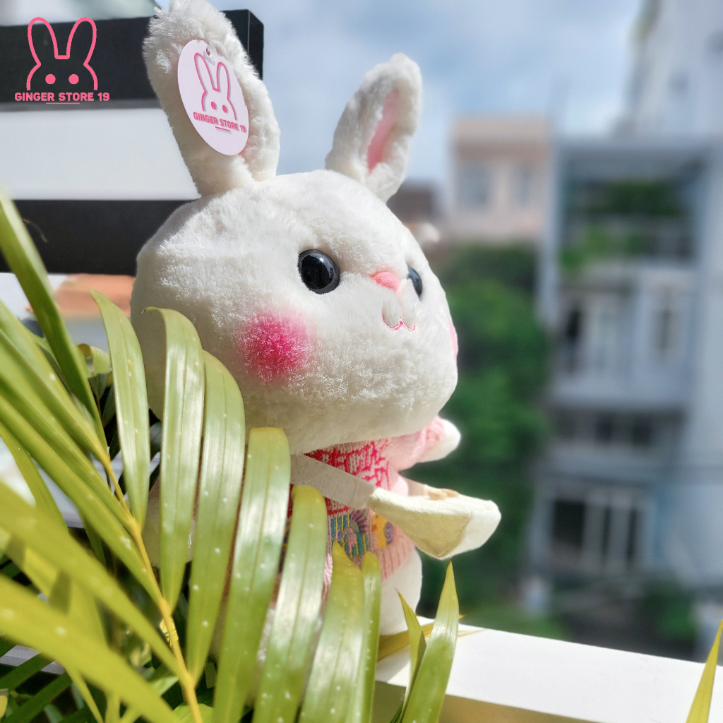 Gấu bông thỏ mặc váy, áo đáng yêu  làm quà tặng bé, quà tặng bạn gái, quà tặng sinh nhật