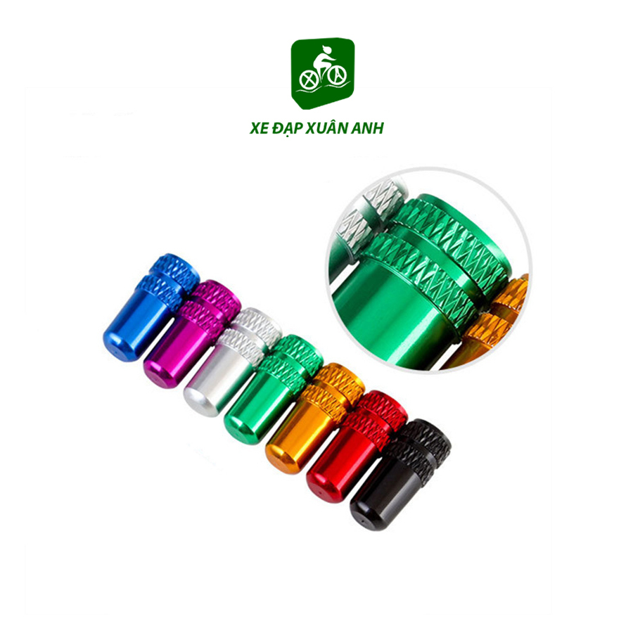 Nắp Van Xe Đạp Chống Bụi Bằng Nhôm