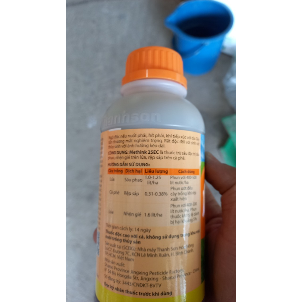 TRỪ SÂU METHINK 25EC