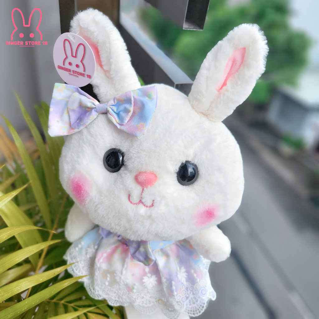 Gấu bông thỏ mặc váy, áo đáng yêu  làm quà tặng bé, quà tặng bạn gái, quà tặng sinh nhật