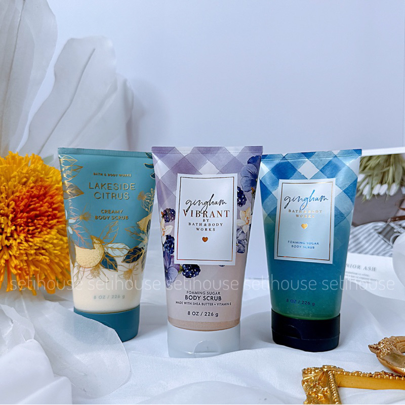 (AUTH) Tẩy tế bào chết BATH AND BODY WORKS 226g đủ mùi hot - Chính hãng (AUTH)