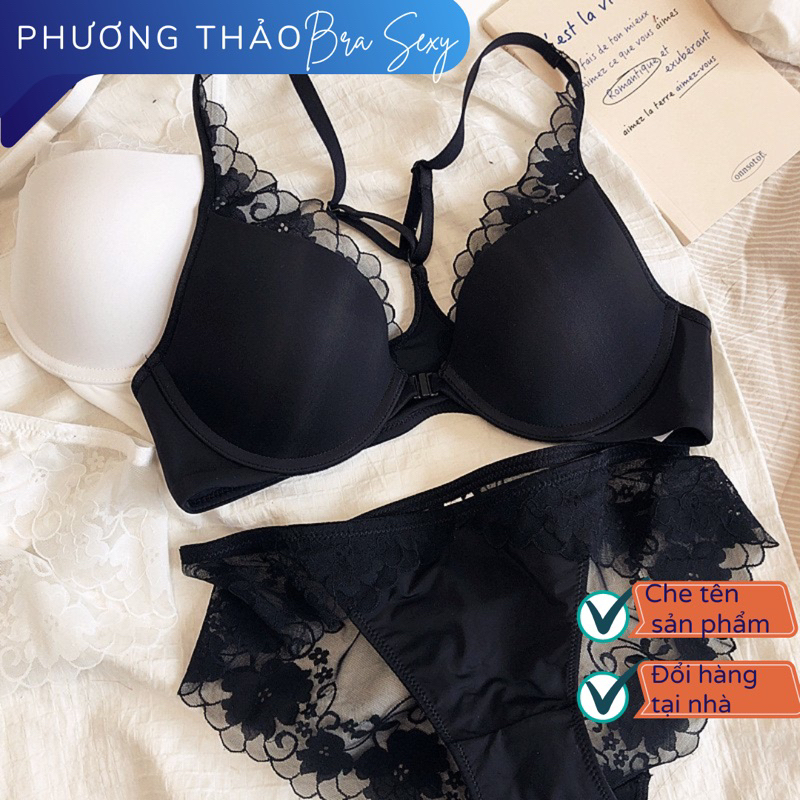 Bộ đồ lót nữ có gọng cotton cao cấp HA153 đệm mỏng nâng ngực sexy