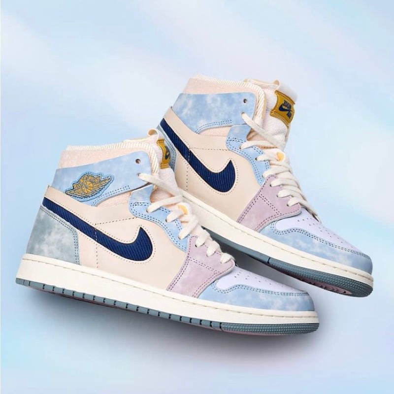 Giày Jordan 1 Zoom Pink Oxford + full box