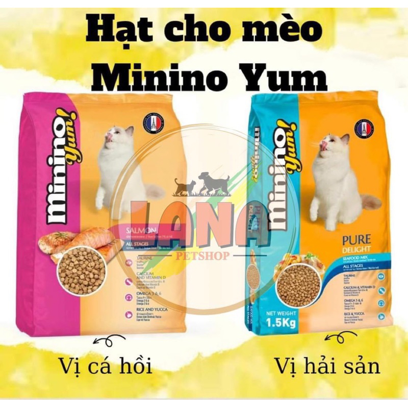 Thức ăn cho mèo Minino Yum 350gr