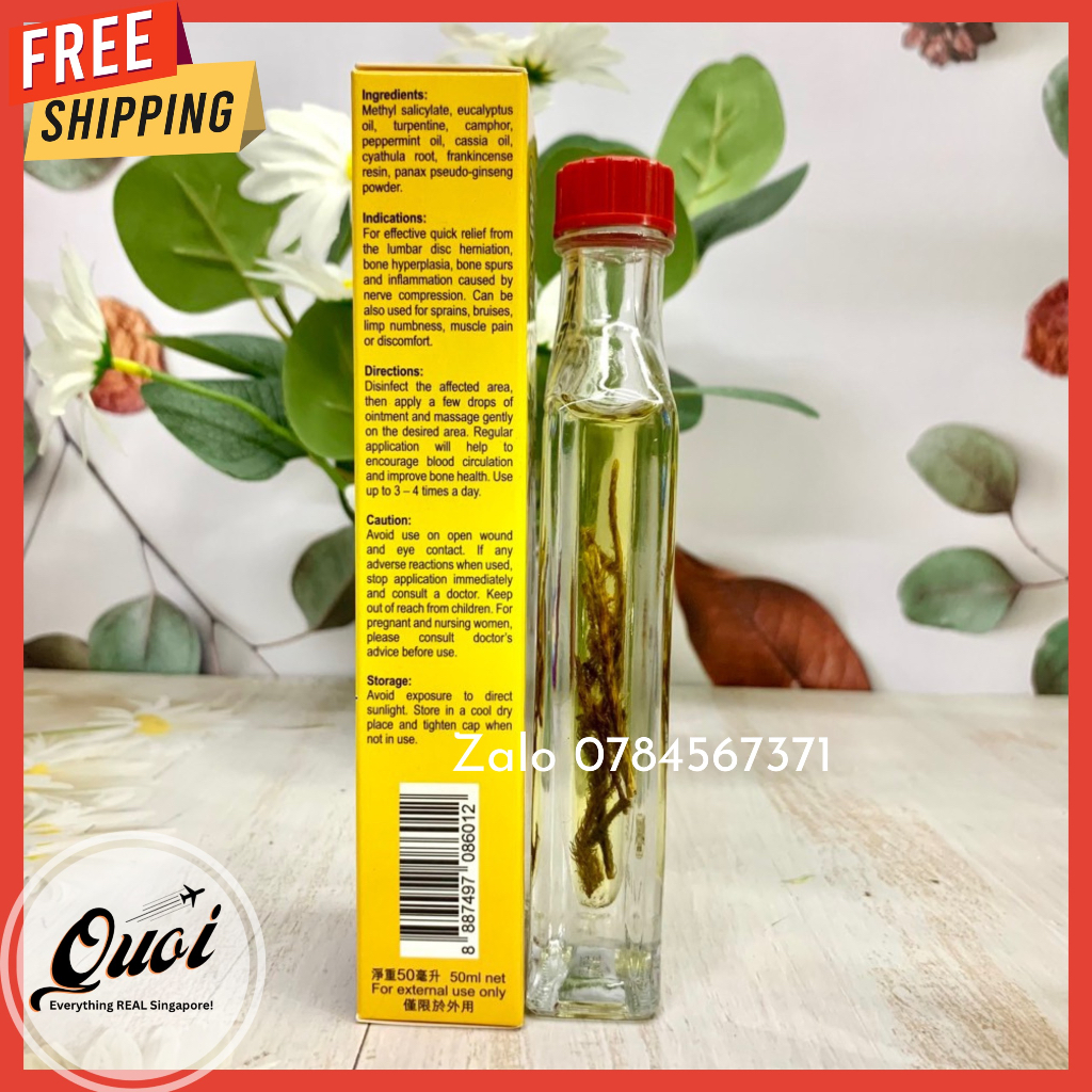 Fei Fah - Dầu xoa bóp chuyên giảm đau nhức và thấp khớp hiệu Fei Fah Singapore