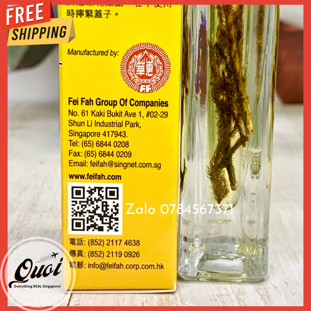 Fei Fah - Dầu xoa bóp chuyên giảm đau nhức và thấp khớp hiệu Fei Fah Singapore