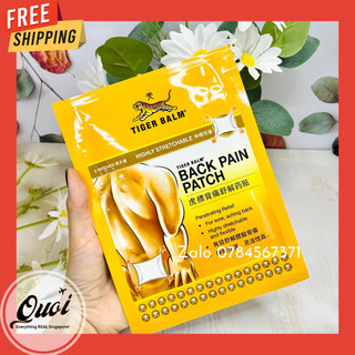 Cao dán con cọp hổ Tiger Balm, hàng Singapore, miếng dán con cọp, dán thắt lưng, co giãn tốt