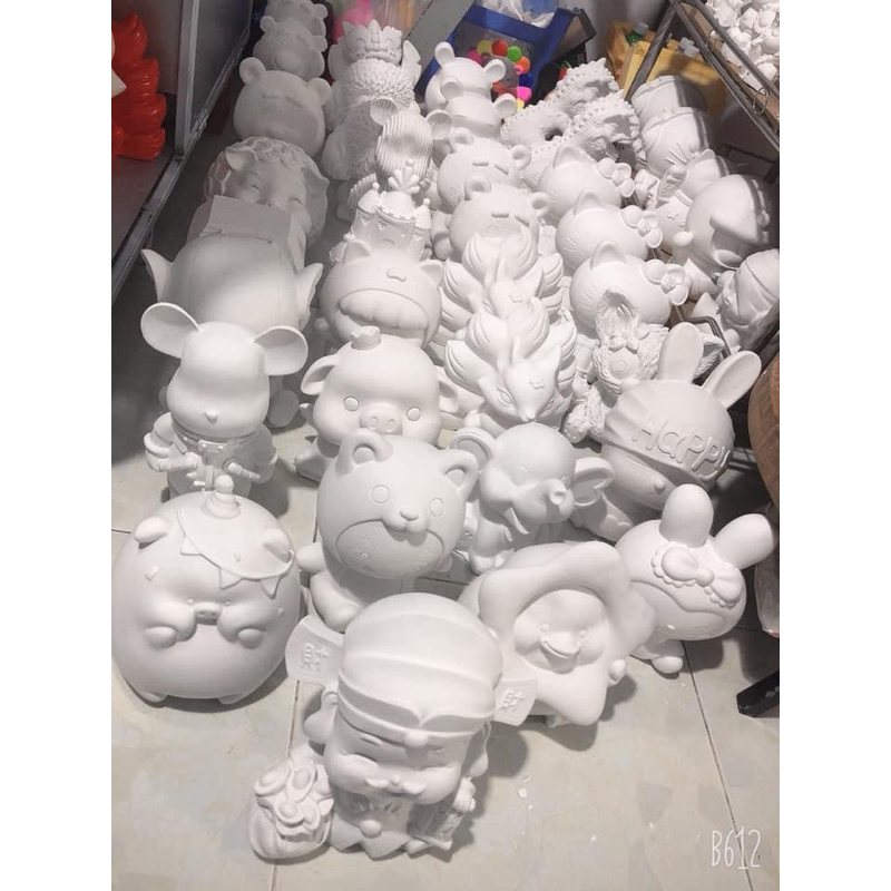 Tượng tô thạch cao size to hình tuỳ chọn kèm màu