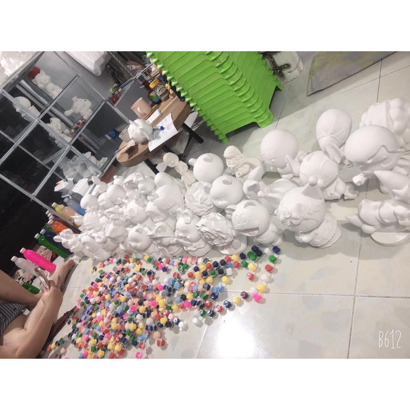 Tượng tô thạch cao size to hình tuỳ chọn kèm màu