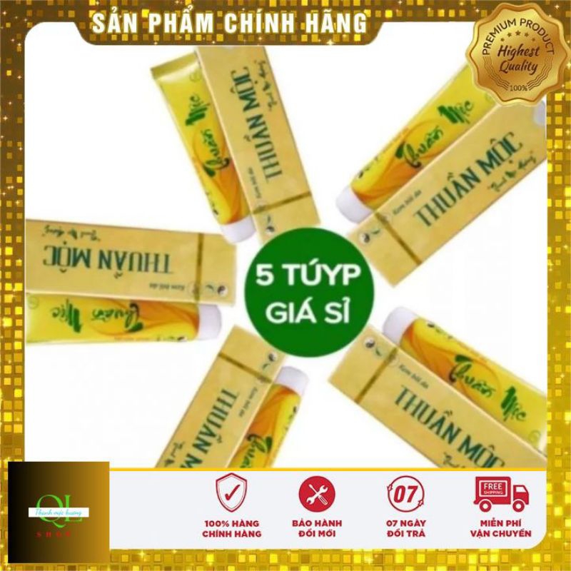 [Chính Hãng ] COMBO 5 TUÝP KEM BÔI DA THUẦN MỘC []