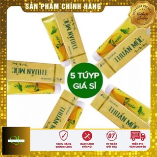 Combo 5 tuýp kem bôi da thuần mộc []