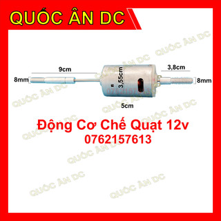 Động cơ quạt 12v DC có lắp sẵn chục quạt