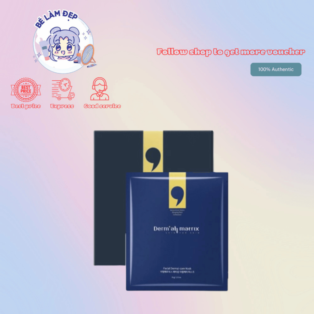 Mặt Nạ Thạch Dưỡng Trắng Nâng Cơ Derm all Matrix