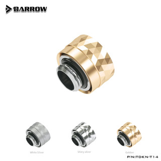 Fitting tản nhiệt nước custom Barrow fit com kim cương TDKN-T14