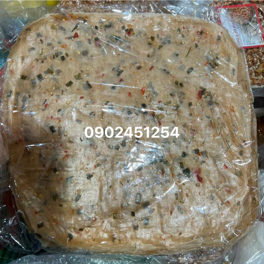 500g/250g Bánh tráng dẻo ớt bột gạo Trảng Bàng - Ăn chay