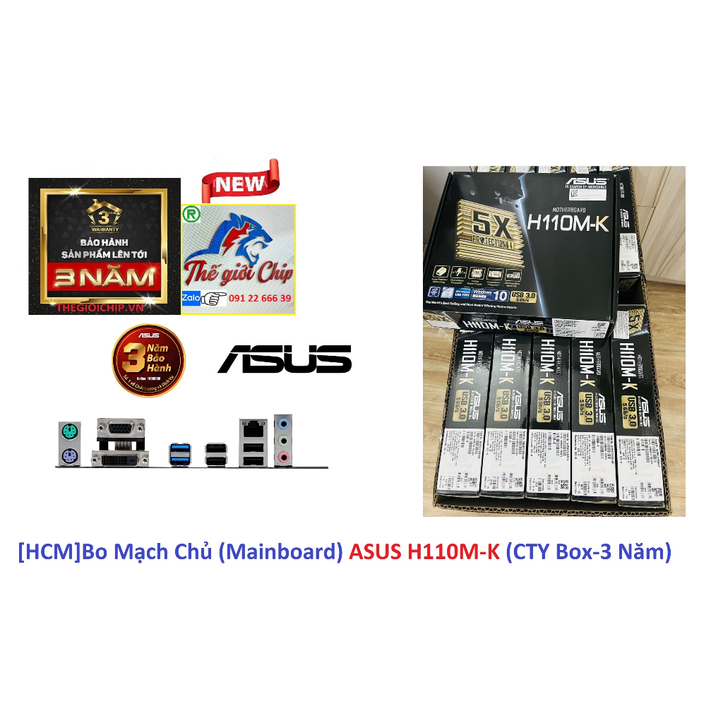 Bo Mạch Chủ  ASUS H110M-K