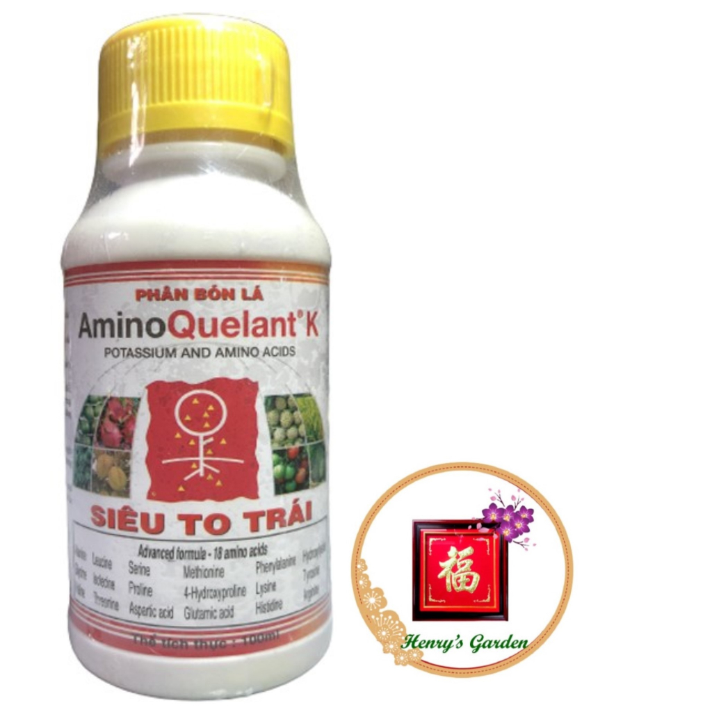 Phân Bón Lá Amino Quelant K - #072A# 100ml