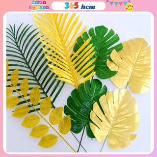 Các loại lá dừa, là rùa trang trí decor