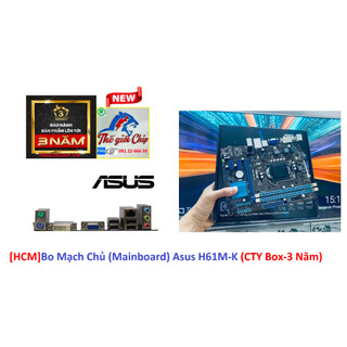 [HCM]Bo Mạch Chủ (Mainboard) Asus H61M-K (CTY Box-3 Năm)