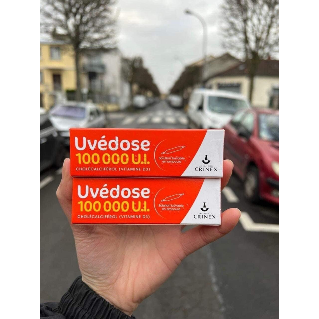 Vitamin D3 Uvedose - 1 Liều Cho 3 Tháng 100000 UI