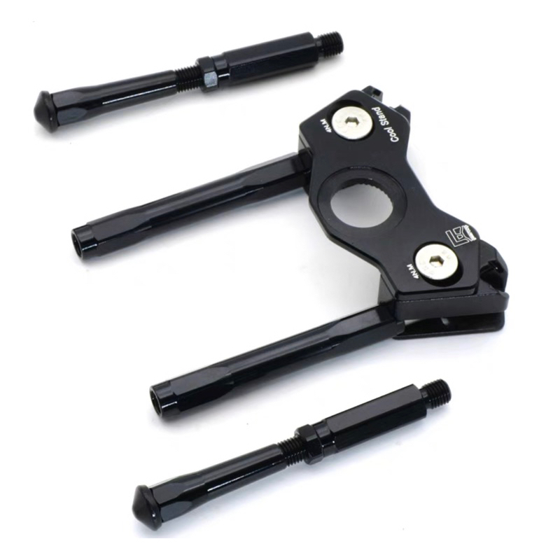 Chân chống xe đạp loại gắn bàn đạp