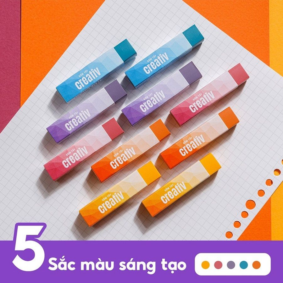 Gôm tẩy Trendy BlackPink Gấu Pooh Công chúa Ariel Disney / Tẩy chì Thiên Long E011 / E031 / E032 / E033